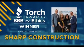 2024 Torch Awards for Ethics winner: Sharp Construction