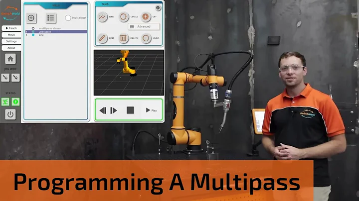 Programming a Multipass Weld on Your SwitchWeld Cobot Welder