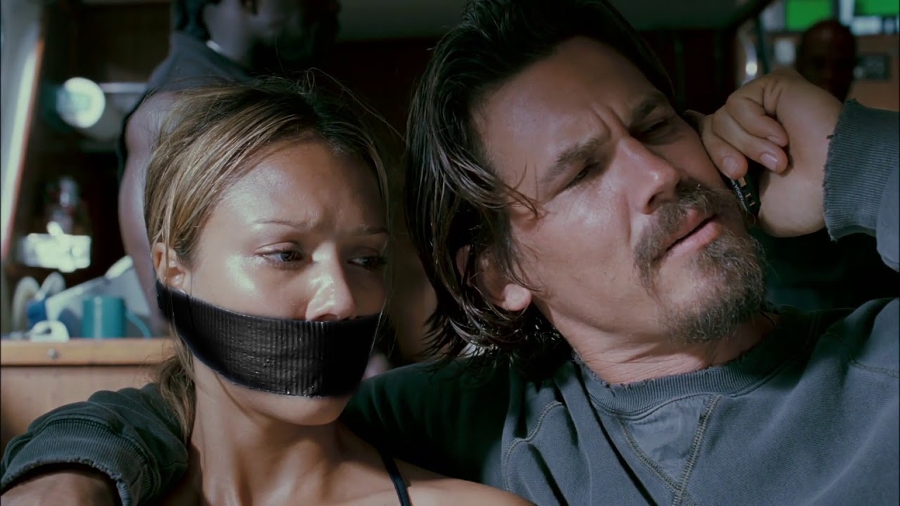 Jessica Alba Tape Gagged (Into the Blue) - Black Duct Tape Test - YouTube.
