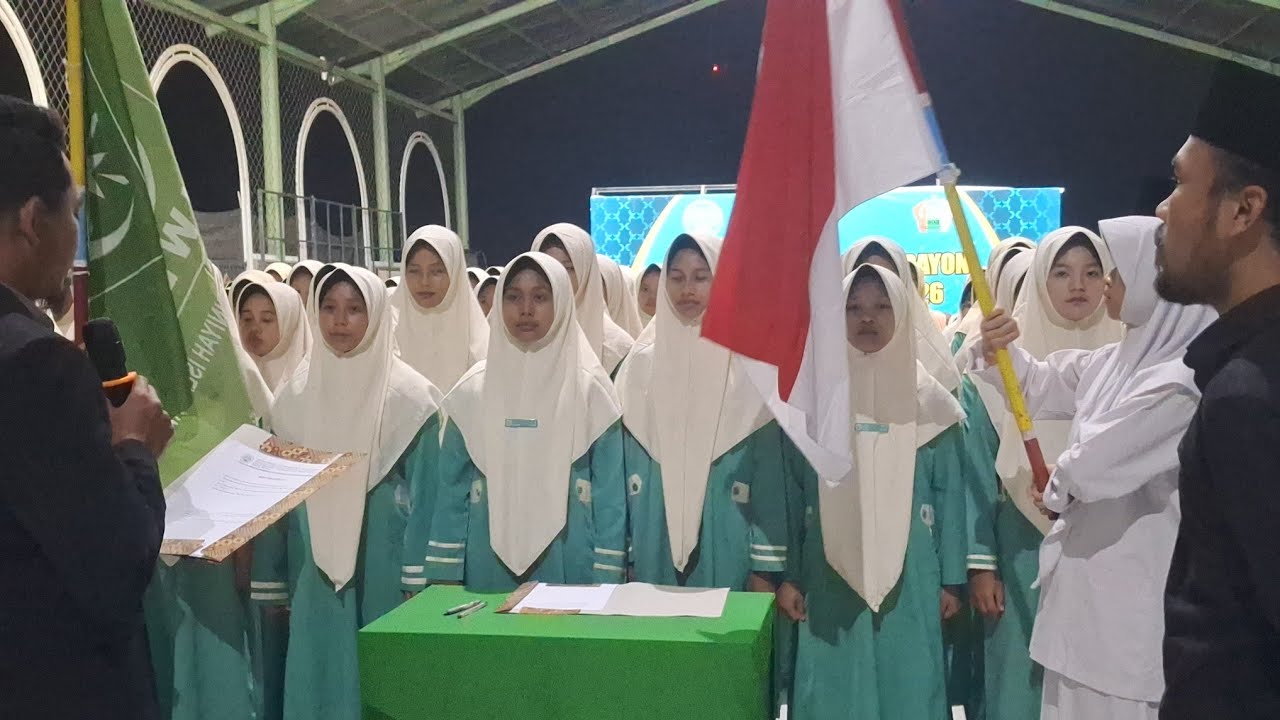 Pelantikan pengurus Rayon 2025-2026 Nurul Haramain @sarjuliadinh6931