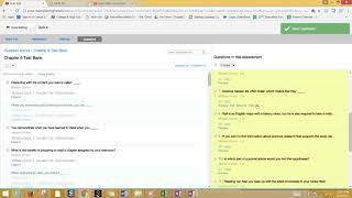 Creating a Quiz from the Test Bank in LaunchPad