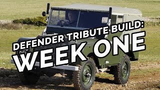 Defender Tribute Build: Week One