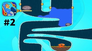 Save The Fish! - All Levels Gameplay Android, iOS | Part 2 New Update Levels 15-39