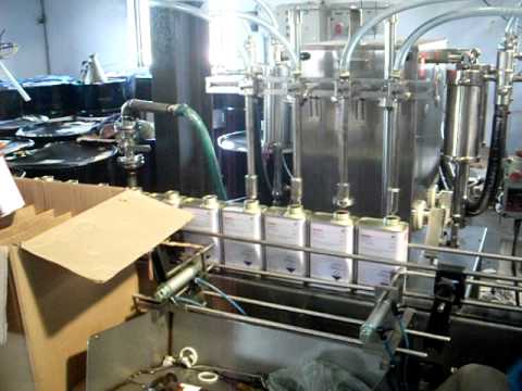 Assembly Line For Machete Agrochemicals Pesticides Production 1st Part
