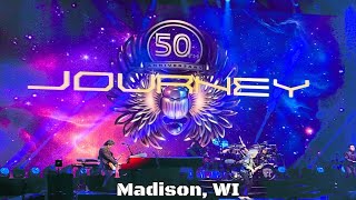 JOURNEY FREEDOM TOUR 50th ANNIVERSARY 2024 in 4K | KOHL CENTER MADISON, WISCONSIN