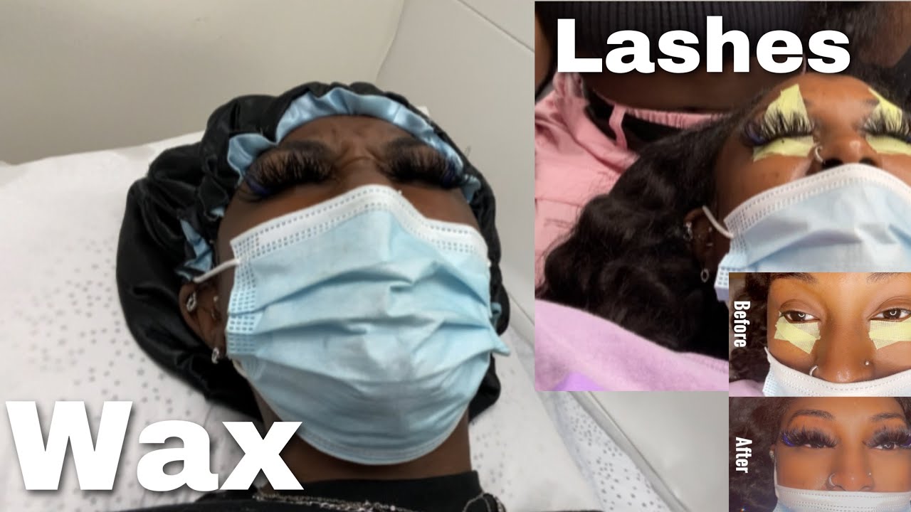MAINTENANCE VLOG: GOT A WAX FOR THE FIRST TIME AND LASH EXTENSIONS 😍 ...