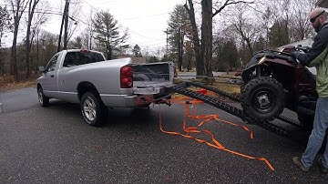 Safely Load and Unload Heavy ATV into Pickup Truck