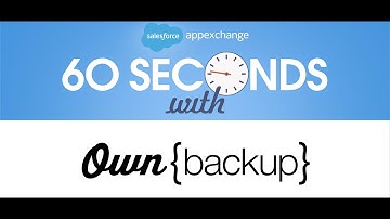 60 Seconds With OwnBackup Archive