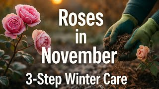 Roses in November: 3 Essential Steps for Gorgeous Blooms Next Summer
