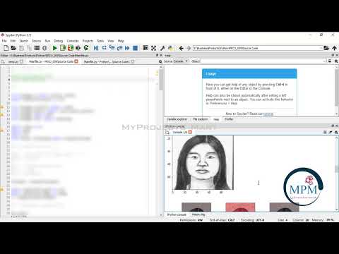 Supervised Face sketch photo Recognition and Authentication using Machine Learning in DIP - PYTHON