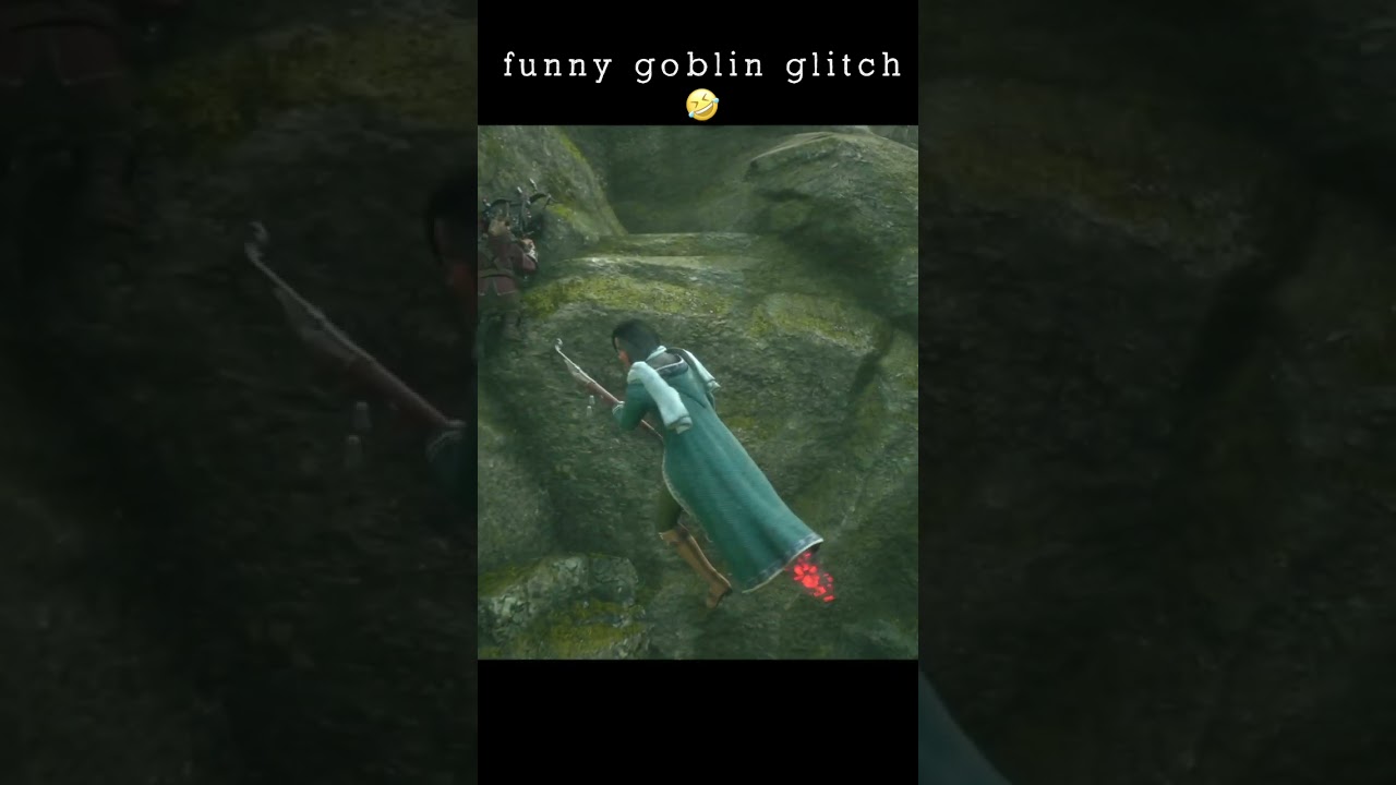 A funny goblin glitch - Hogwarts Legacy 