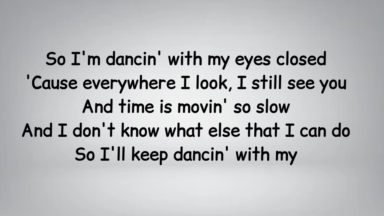 ED SHEERAN "EYES CLOSED" (VIDEO LYRIC/PAROLE) YouTube