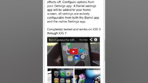 How to get barrel for free on ios 7 ( Jailbreak needed)