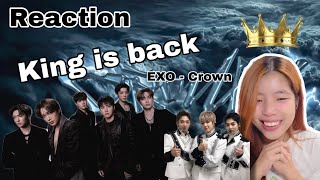 Download Lagu [Reaction] รีแอคชั่น EXO (엑소) - Crown | king is back ตัวพ่อกลับมาแล้ววว | ยิ่งใหญ่ เกรียงไกร EXO🤍👑 MP3
