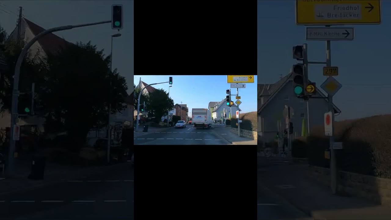 Driving KIRCHHEIM/TECK to NÜRTINGEN - 🇩🇪 Germany 🇩🇪