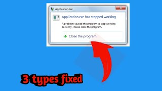 A Problem Caused the Program to Stop Working Correctly Windows Will Close The Program and Notify You screenshot 5