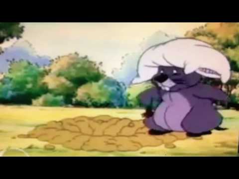 Gopher Rabbit and Piglet fall down pit