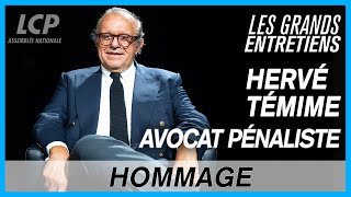 Hommage à Hervé Témime, célèbre avocat pénaliste - LCP Assemblée nationale - 10/04/2023