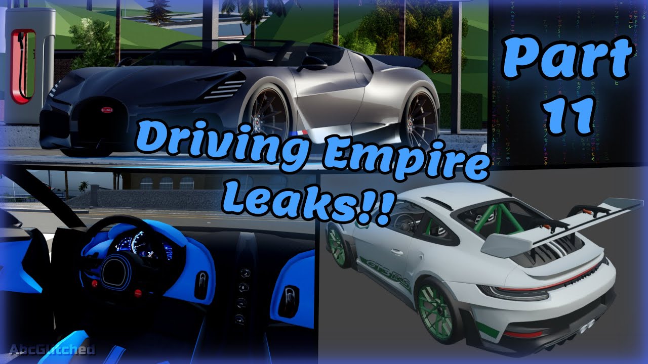 Driving Empire Leaks!! Leaks for Update! Part 11 (Roblox