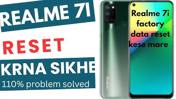 how to factory reset realme 7i | how to factory reset realme 7i! in hindi 2025... all solution.