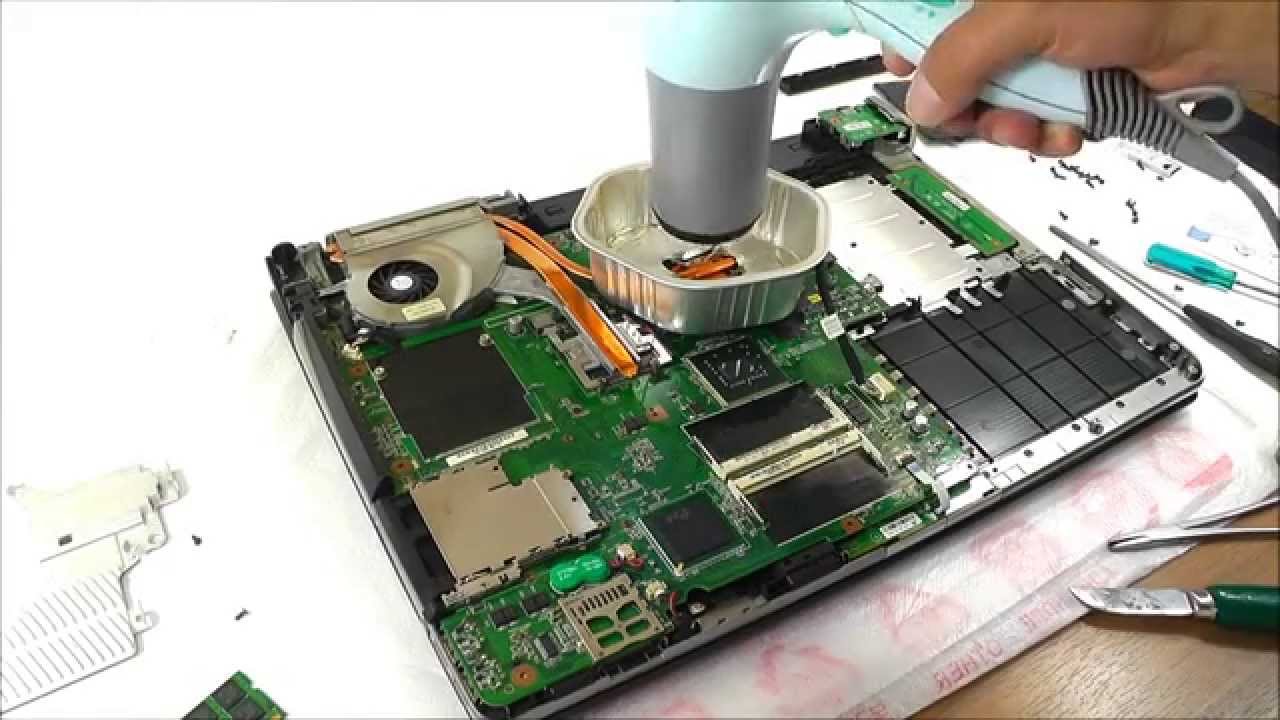 Sony Vaio VGN-AR61 MBX-165 Notebook Mainboard Grafikchip Reparatur 
