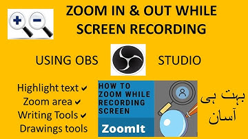 How to Zoom In & Out While Screen Recordings ریکارڈنگ کے دوران زوم  کیسے کریں @Imranofficial591