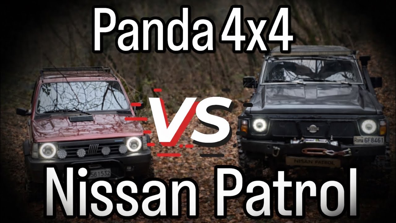 Panda 4x4 vs Patrol: Davide contro Golia (chi passa davvero?)