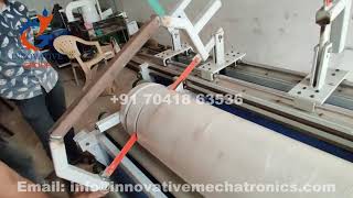 Fabric Roll  Cutting Machine | fiberglass fabric roll cutting machine