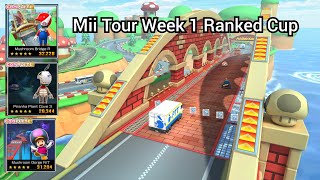 Mii Tour Week 1 Ranked cup (Mario Kart Tour)