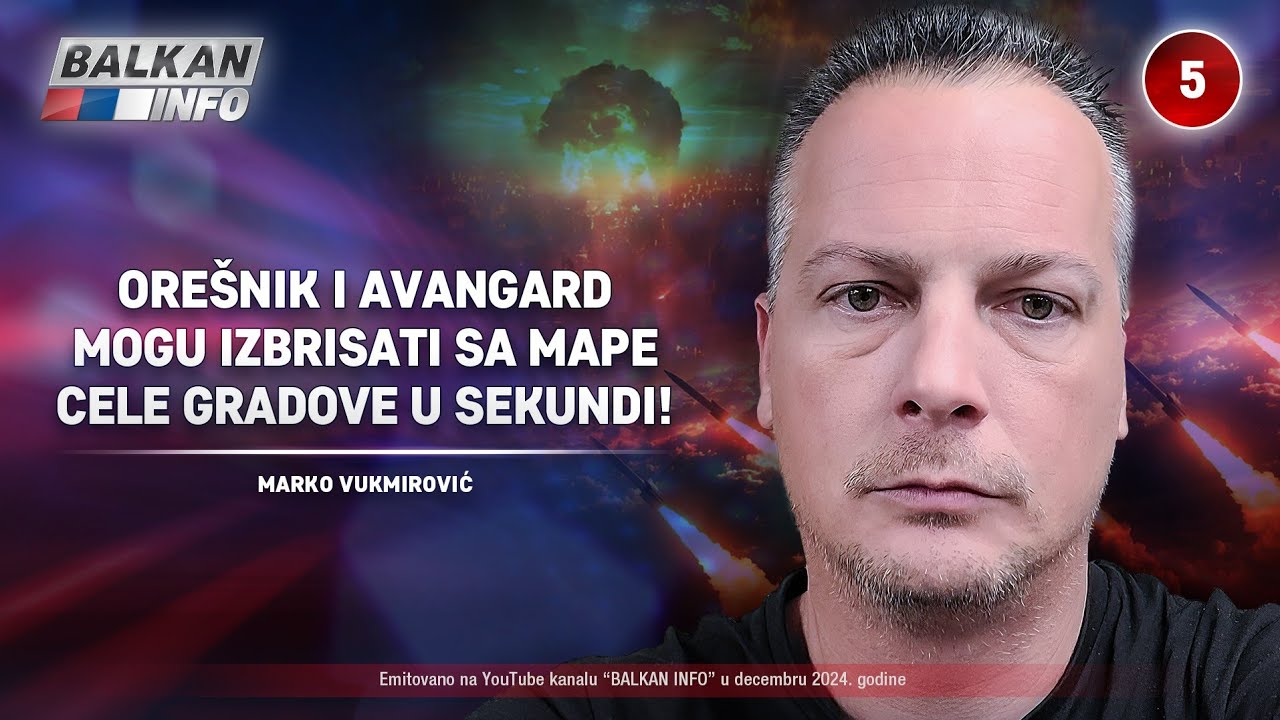 INTERVJU: Marko Vukmirović – Orešnik i Avangard mogu izbrisati cele gradove u sekundi! (2.1.2025)