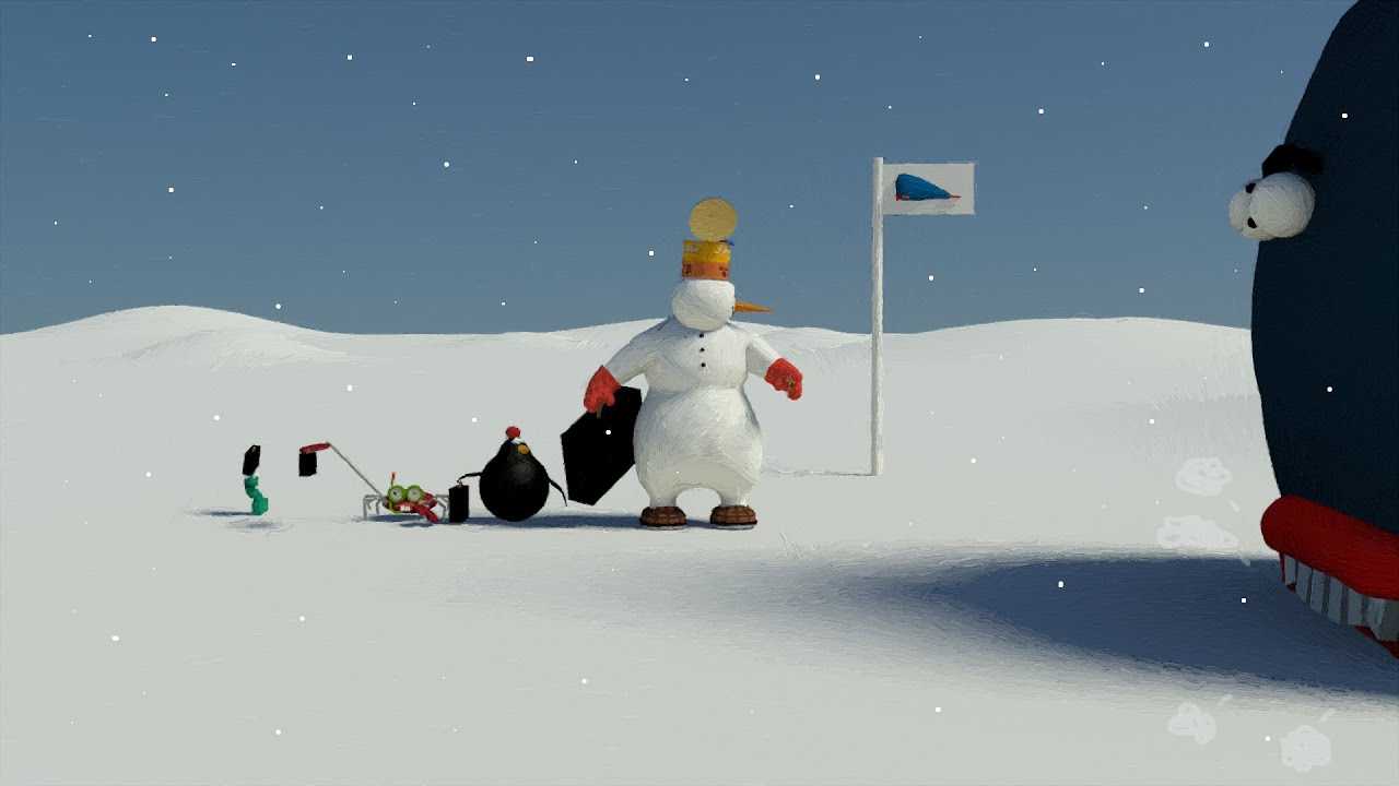 Albi the Snowman ⛄ Episode 26 💼 A Job