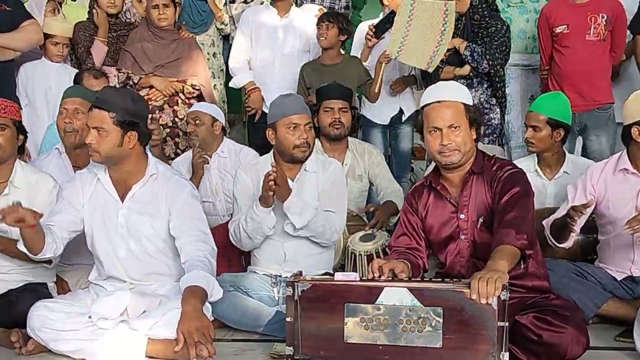 yaade Mustafa jiske Dil me aake basti hai || kaliyar dargah Qawwali sabir paak