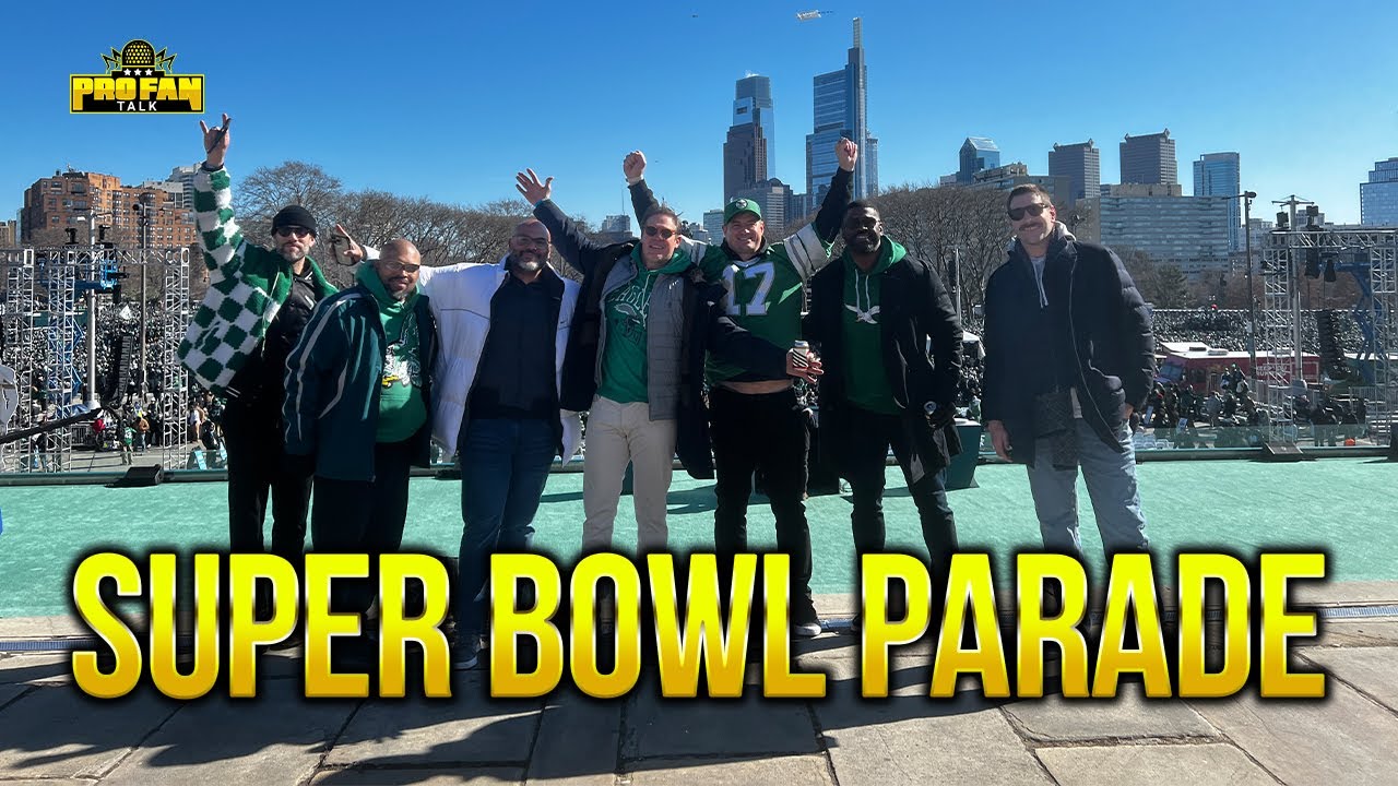 Inside The MASSIVE Eagles Super Bowl Parade 2025! - YouTube