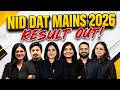 NID DAT Mains 2026 Result OUT | Scorecard Download Process, Merit List & Next Step