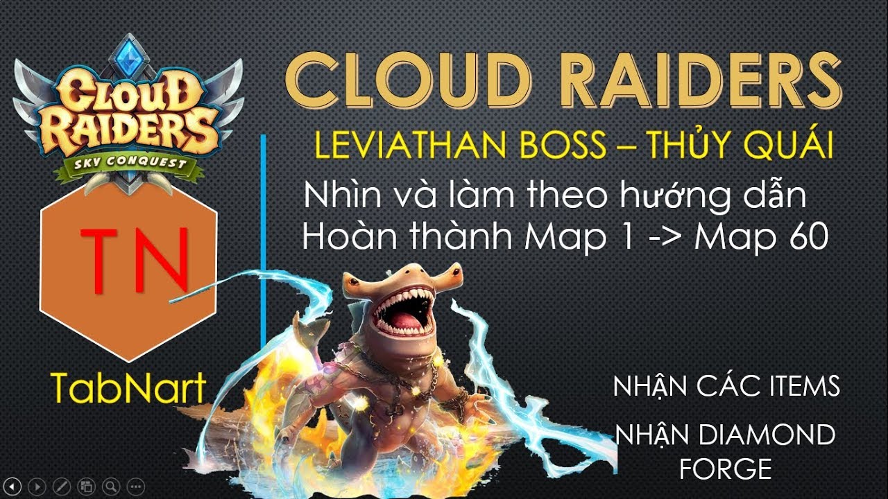 Cloud Raiders Việt Nam I Hướng dẫn Hack Boss Leviathan Game Cloud ...