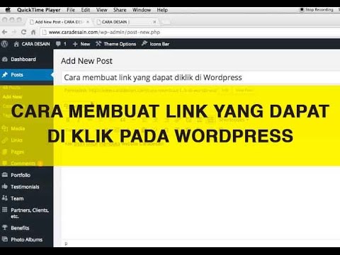 Video: Cara Membuat Tautan Dapat Diklik