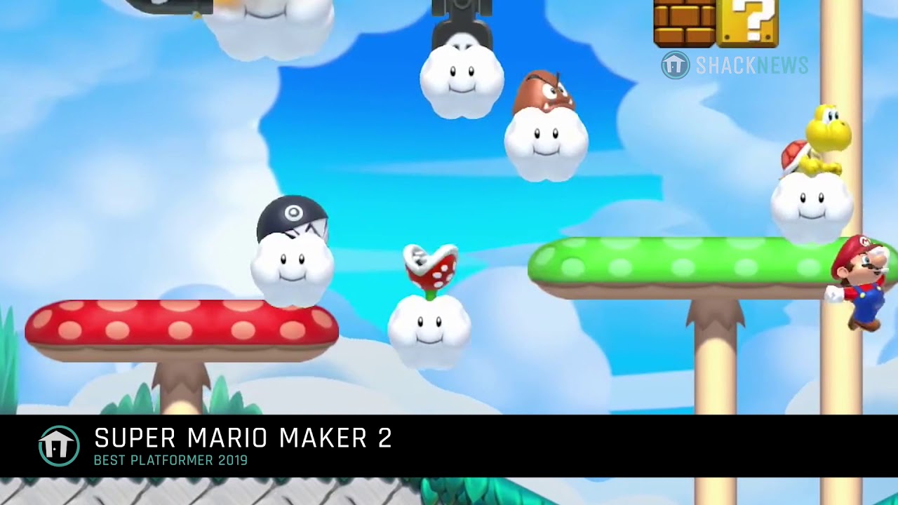 Shacknews Game of the Year 2019 - Super Mario Maker 2