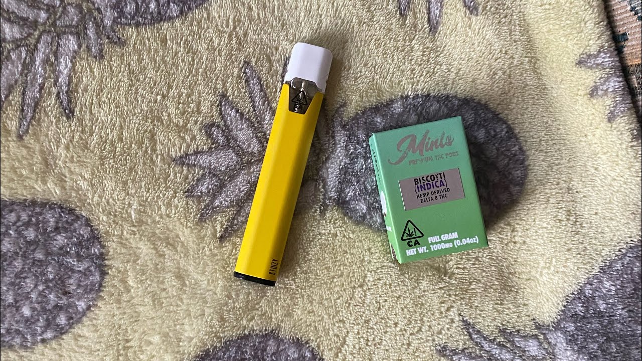 MINTS DELTA 8 Biscotti!!! INDICA(Stiiizy Battery) YouTube