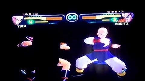 Dragon Ball Z Budokai(Gamecube)-Tien vs Raditz V