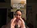 pov you look like a mean girl until you smile