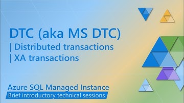 DTC for Azure SQL Managed Instance