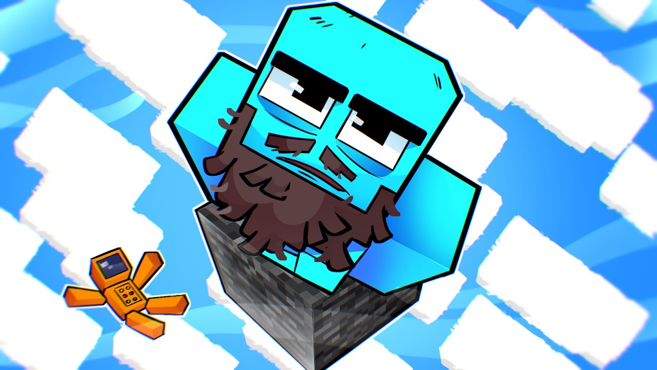 Fiquei Preso em Apenas 1 Bloco no Minecraft!