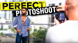 How To Do A Photoshoot For Men Full Vlog