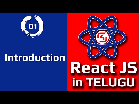#ReactJS in Telugu #01 Introduction || RSK Helpline