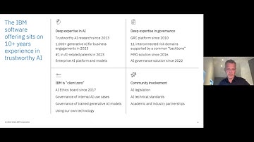 Webinar: Responsible AI With IBM® watsonx™ Managing Risks and Enhancing Trust