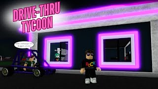 🍗 BECOMING THE BEST 🍟 in DRIVE THRU TYCOON Roblox