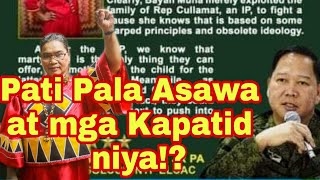 LtGen Antonio G Parlade Ng NTF ELCAC, may Ibinulgar tungkol Kay Eufemia Cullamat Ng Bayan Muna!