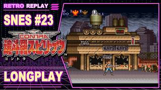 Contra III [SNES] Review and Longplay [1992]
