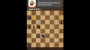 Destroying Summer Martin With ONE Queen #chess #shorts