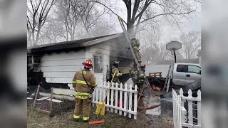 Multiple fire departments respond to Fort Atkinson garage fire